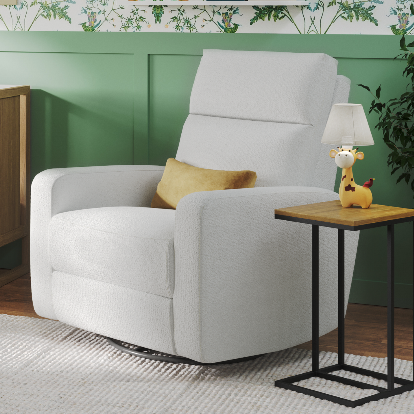 Glider Plus Boucle White