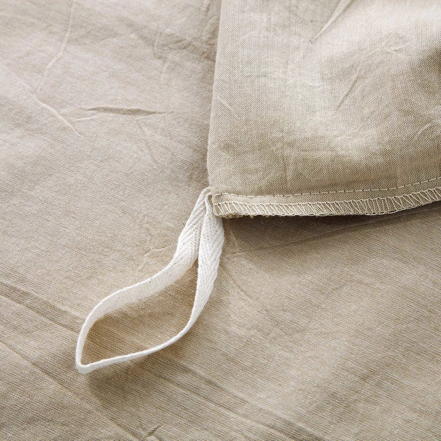 100% Washed Cotton Duvet Cover Set