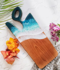 Medium Signature Handle Boards Cherry Bali Breeze (Dark Turquoise)
