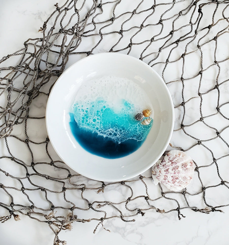 Round Trinket Dish Bali Breeze
