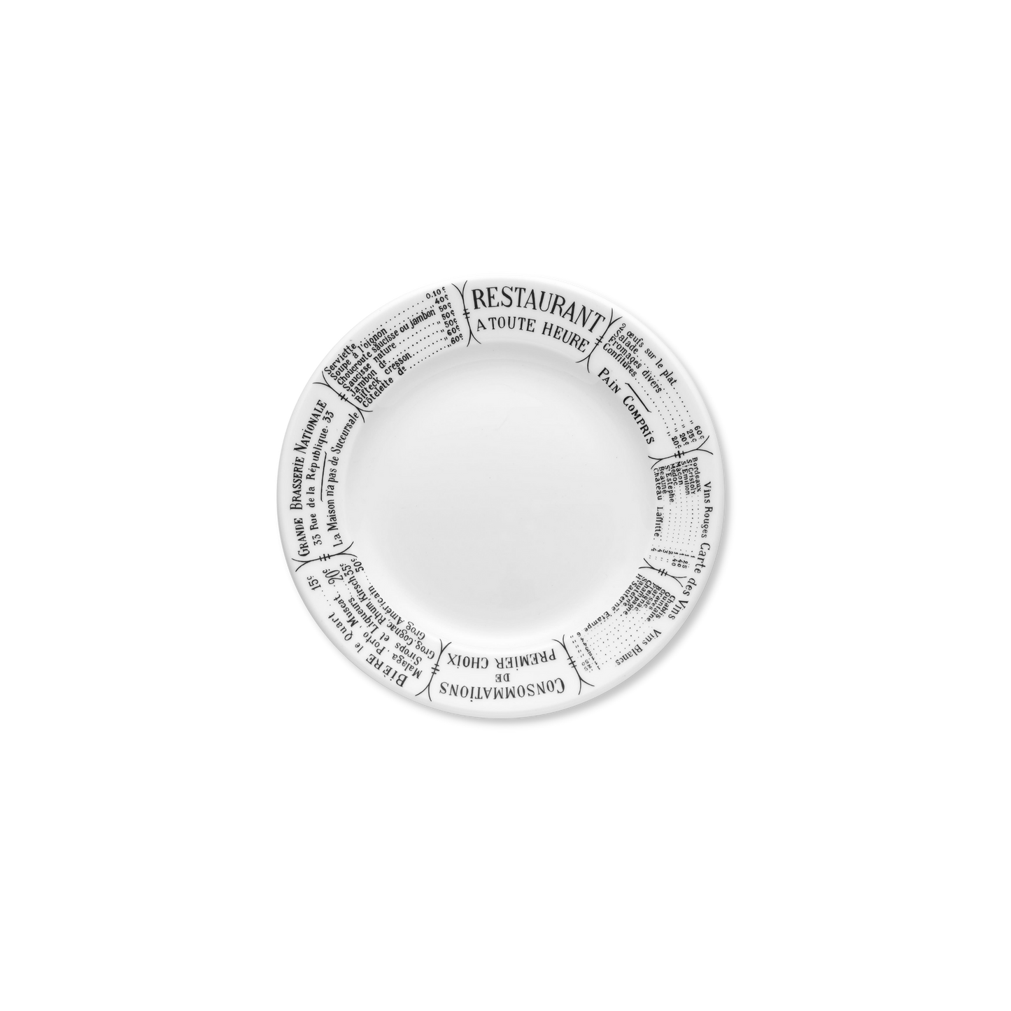 Brasserie Plates, Sets of 4 7.75" diam - Set of 4