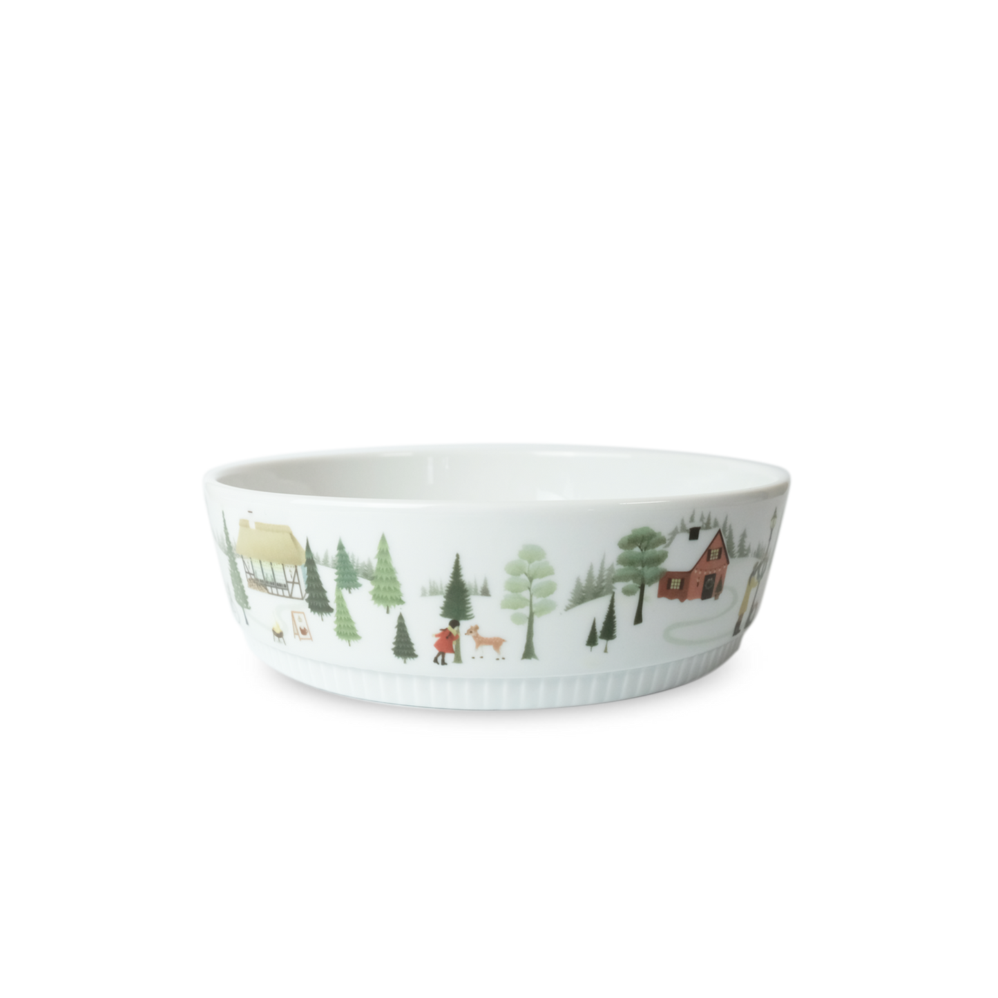 Winter Decor Toulouse Gratin 7.75", 1 qt 7.75" diam x 2.35" H - 1 qt