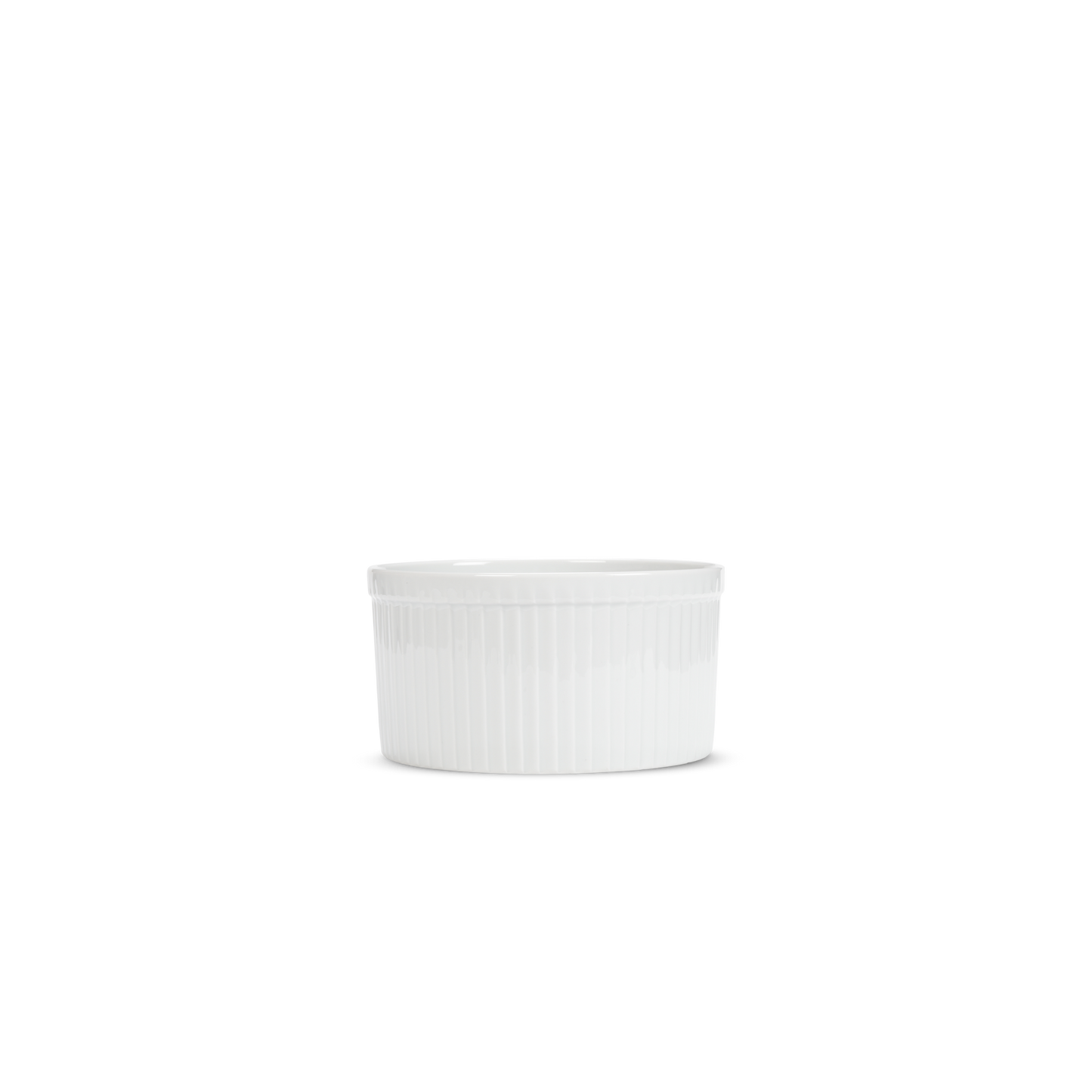 Deep Pleated Souffles 5.5" diam x 3" H - 28 oz