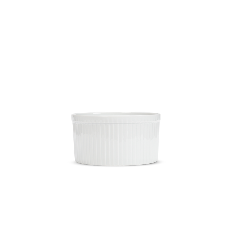 Deep Pleated Souffles 6" diam x 3.5" H - 36 oz