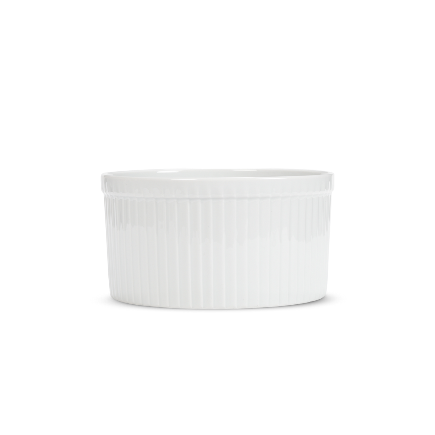 Deep Pleated Souffles 8" diam x 4" H - 2.25 qt