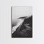 Misty Coastline, Pine Forest, Foggy Morning, Framed Canvas Print, Moody Nature Decor, Living Room Wall Art, Monochrome Style Gallery Wrap Canvas - Ready To Hang