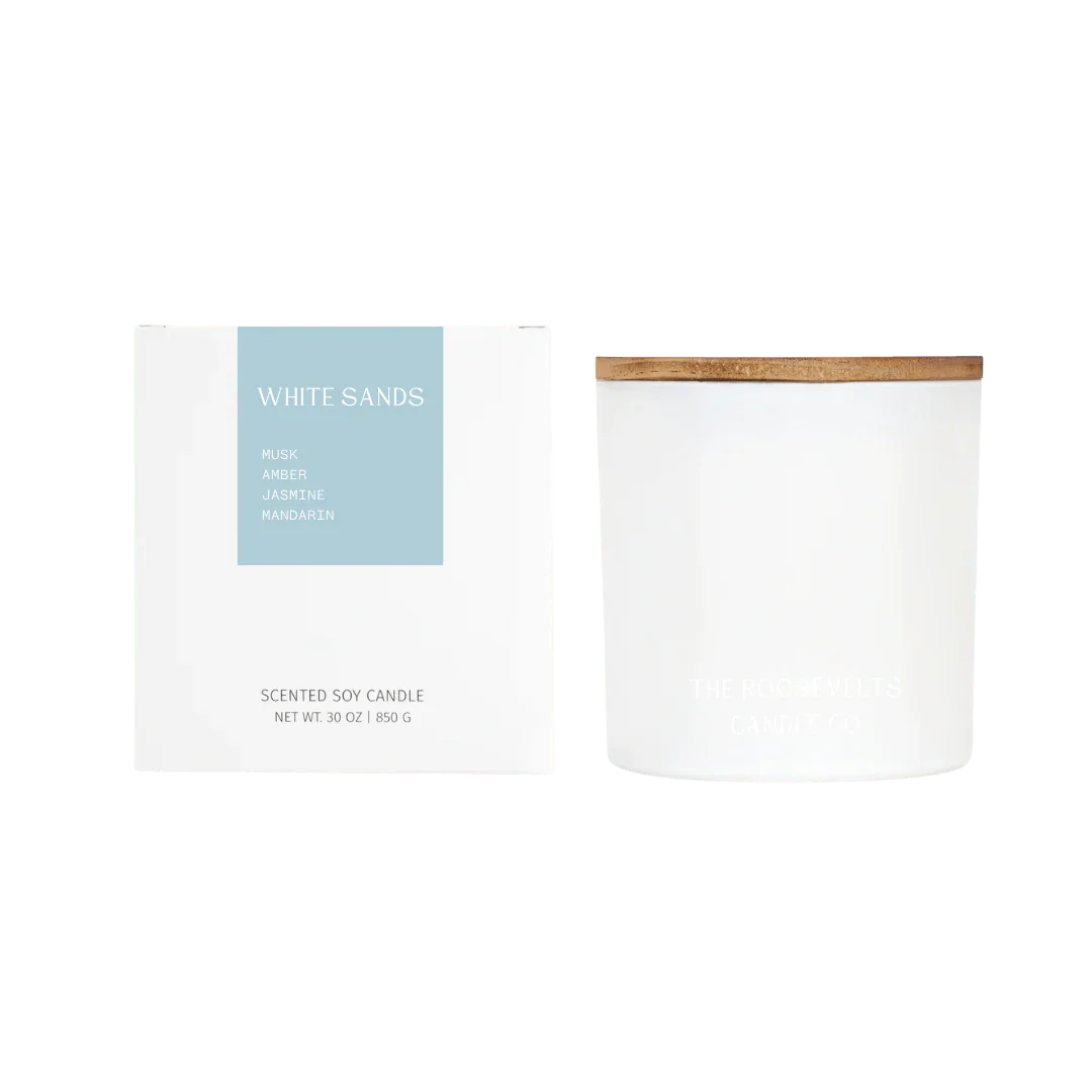 3-Wick Candle White Sands