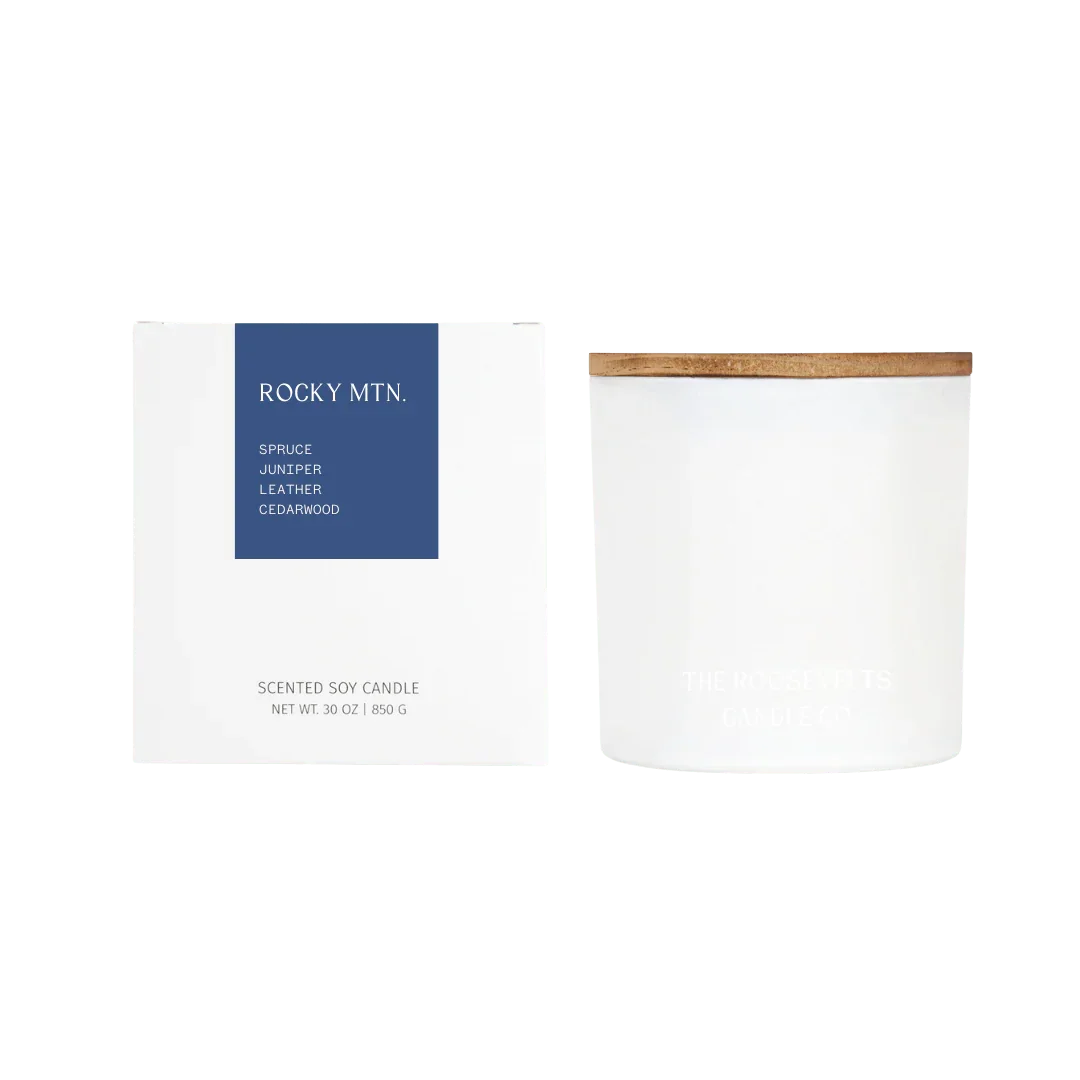 3-Wick Candle Rocky Mtn