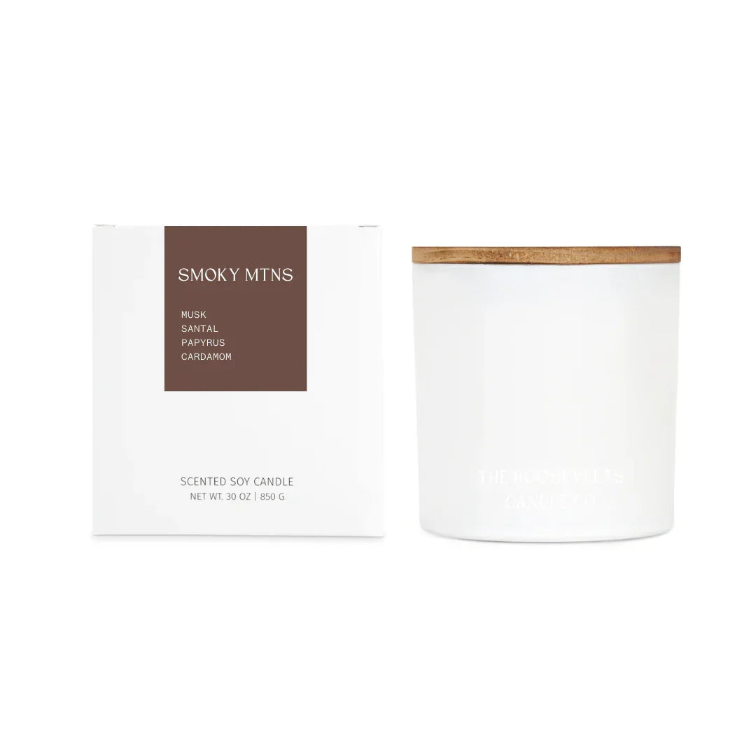 3-Wick Candle Smoky Mtn