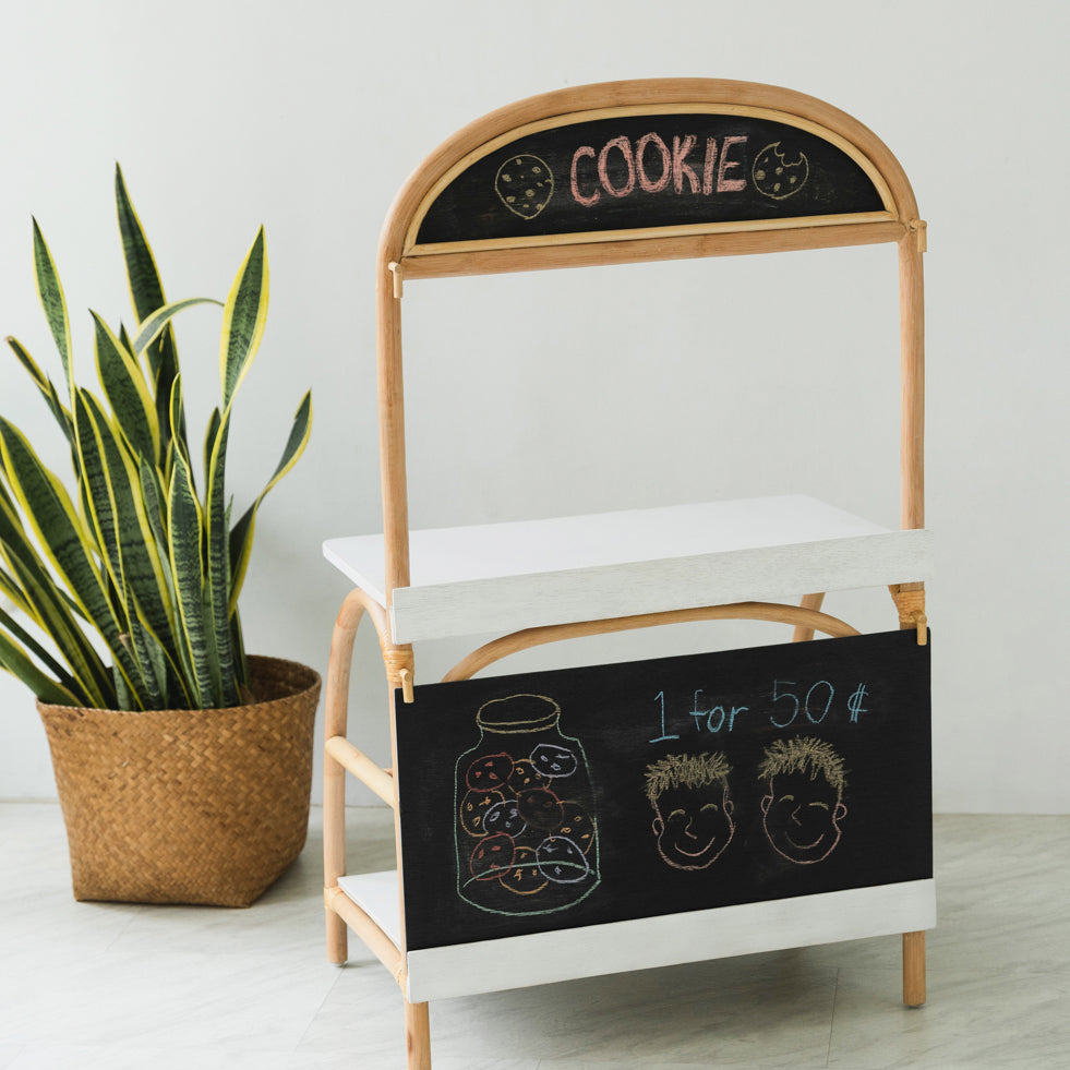 3-in-1 Grocery Store, Shop Stall & Study Desk