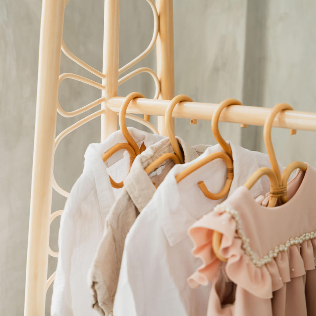Belle Kids Clothing Rack with 2 Drawers
