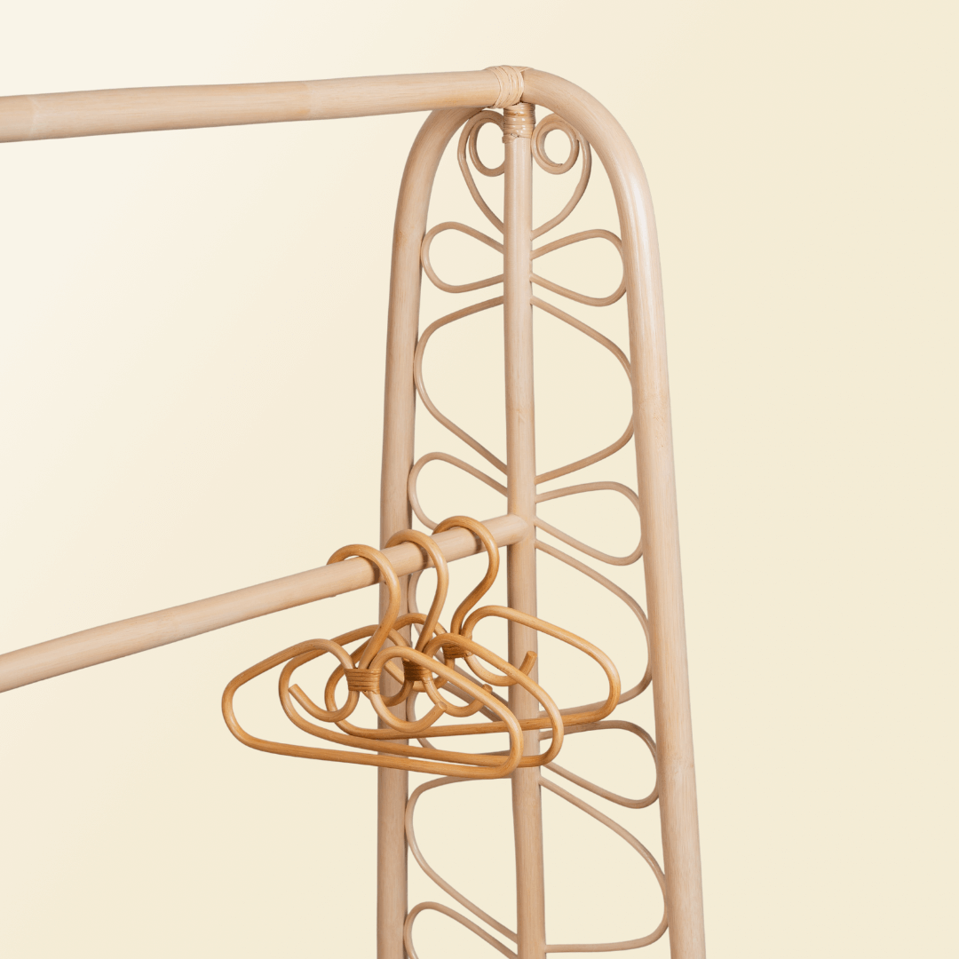 Belle Kids Clothing Rack with 2 Drawers