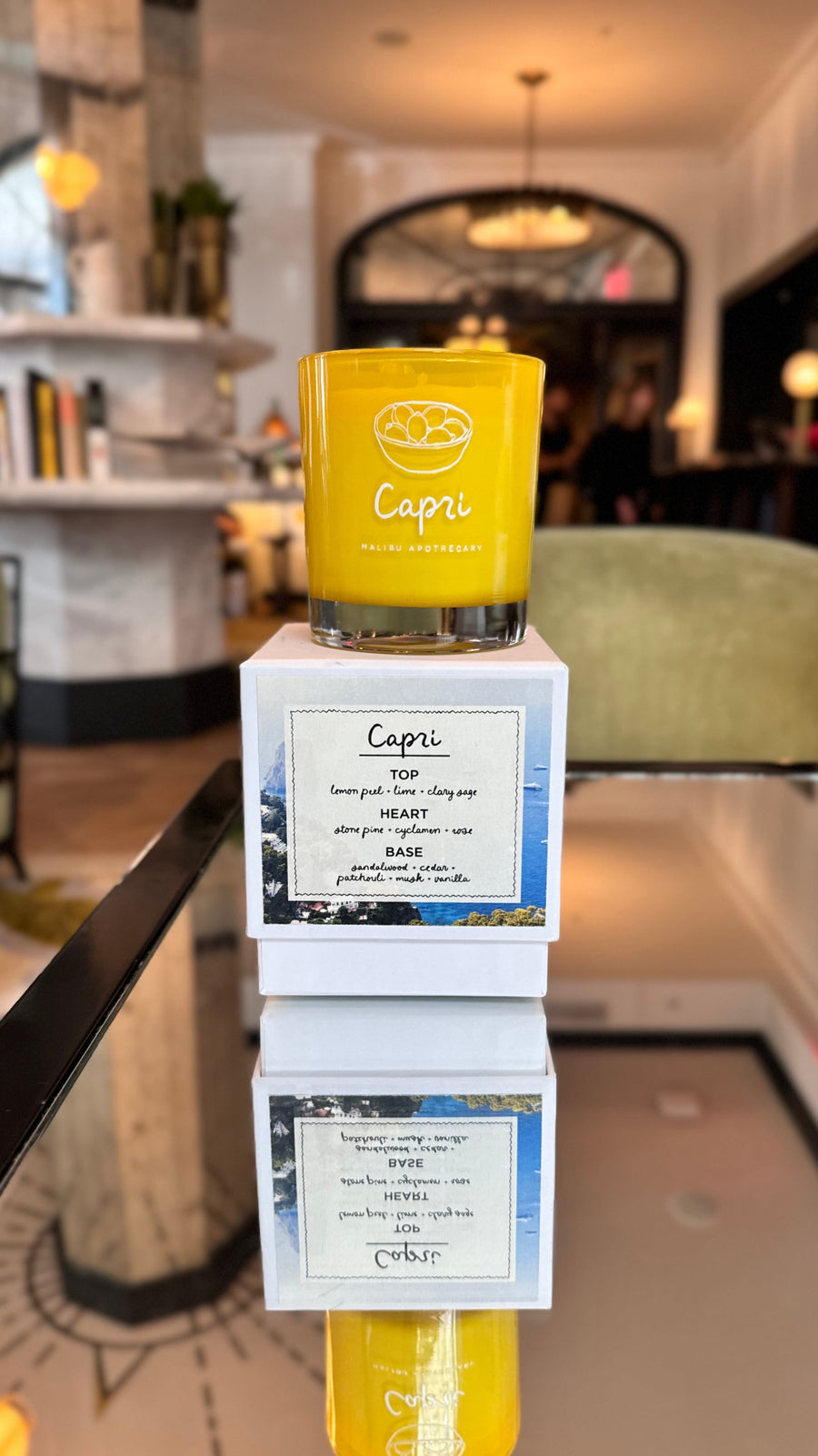 CAPRI • lemon peel & sage