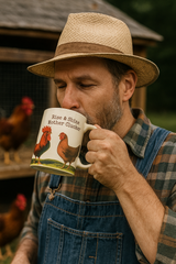 Rise & Shine Mother Clucker Ceramic Mug | 20 oz