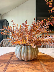 Fall Ombre Cement Pumpkin Planters | 3 Sizes