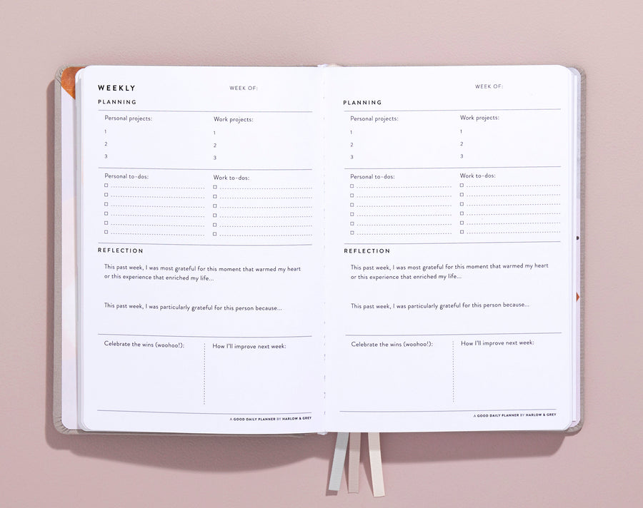 A Good Daily Planner (6-months undated)