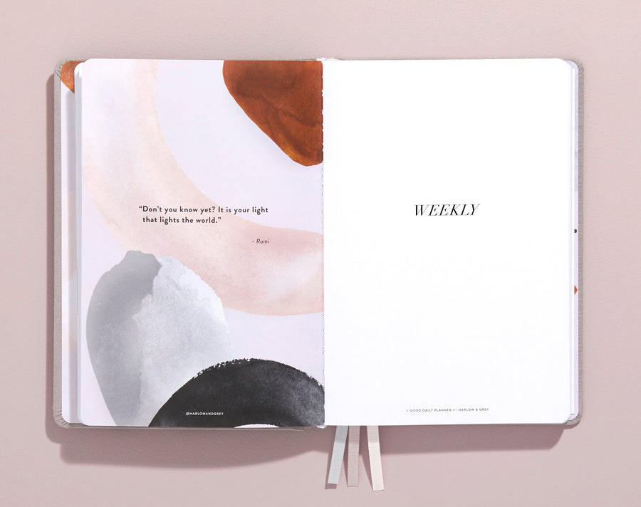A Good Daily Planner (6-months undated)