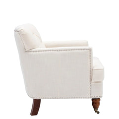 Elegant Modern Tub Chair with Sturdy Legs and Comfortable Cushioning