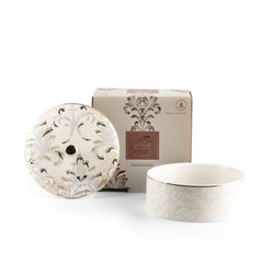 Classy Harir - Decorative Small Canister/Server - Beige & Gold Default Title