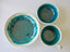 Artisan Bowl Set Green Sapphire Set