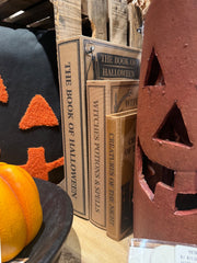 Halloween Linen Book Storage Boxes | 3 Styles