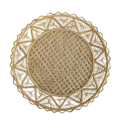 Pyramid Woven Placemat Solid Color