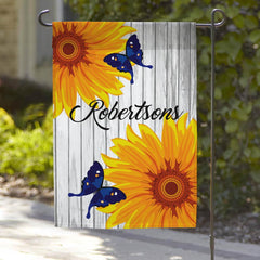Personalized Welcome Garden Flag | Multiple Designs STYLE2