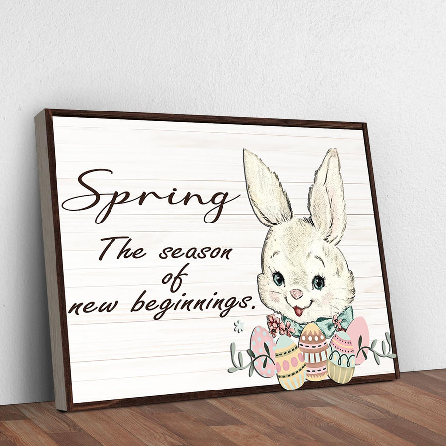 Easter Bunny Spring Sign Style 2