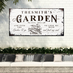 Family Garden Sign