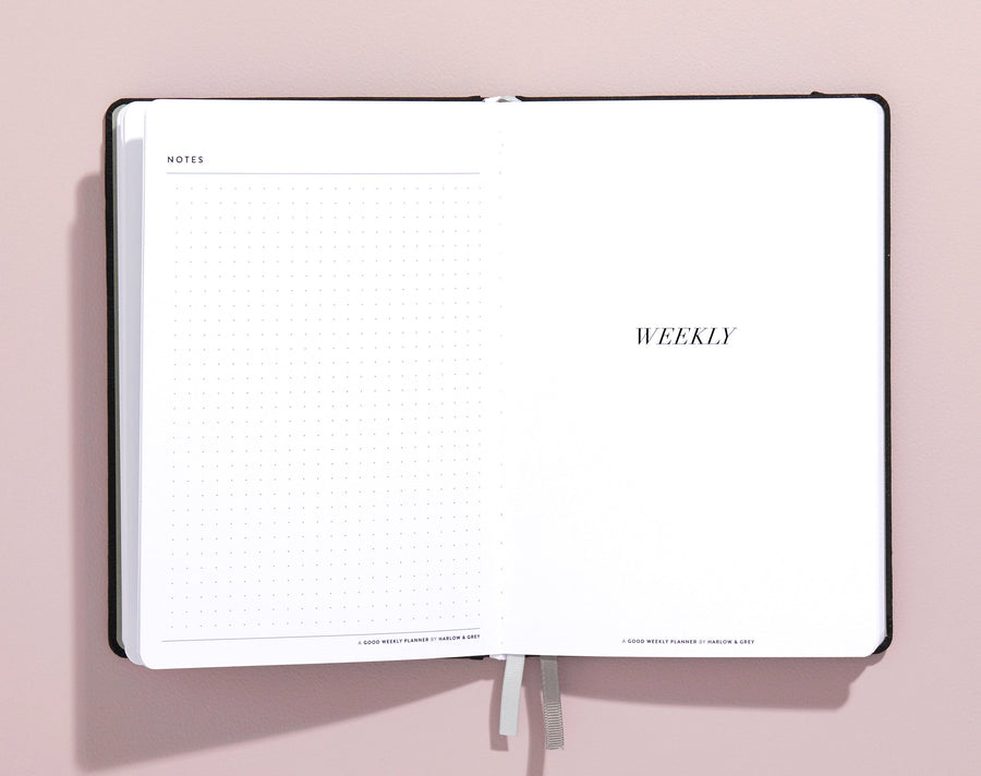 A Good Weekly Planner (12-Months Weekly Undated Planner)