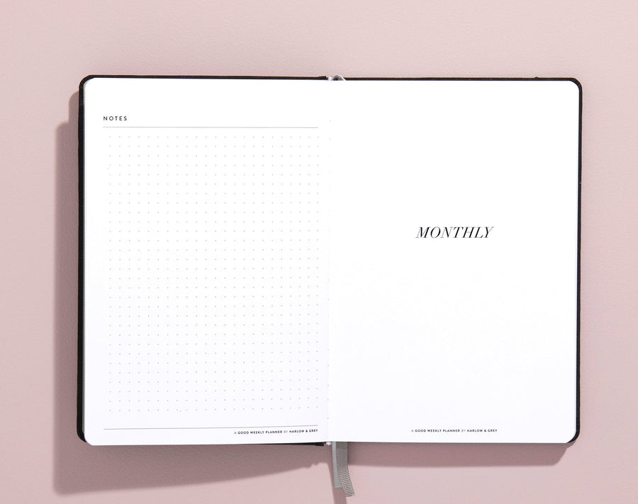A Good Weekly Planner (12-Months Weekly Undated Planner)