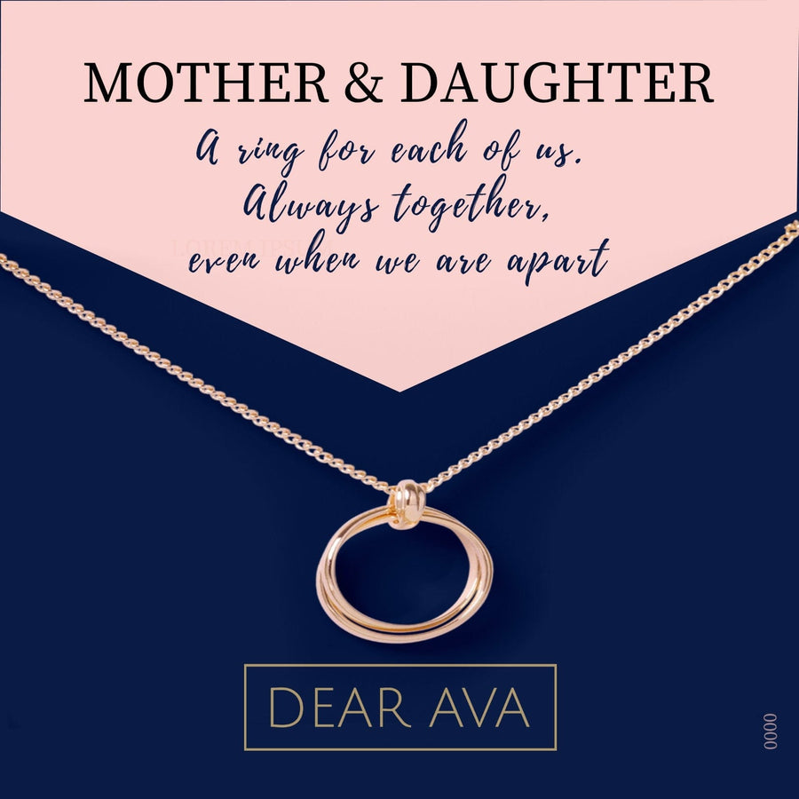 Always Together - Mother & Daughter Rose Gold