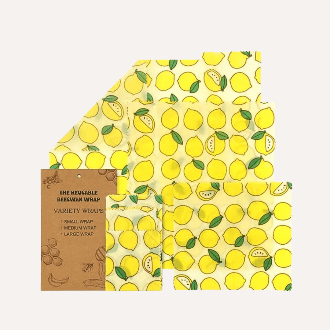 Beeswax Food Wraps – Reusable & Sustainable Food Storage Lemon