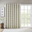 Blakesly Printed Ikat Blackout Patio Curtain 100x84"