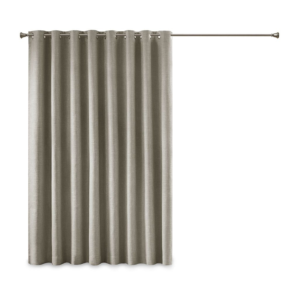 Maya Printed Heathered Blackout Window Patio Panel