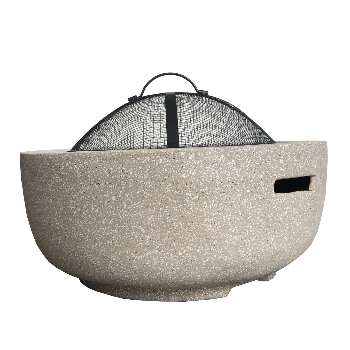 Magnesium Oxide Fire Pit with BBQ Grill Rack as Pic
