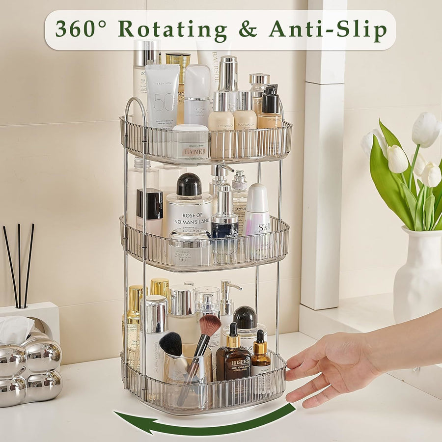 Rotating Vanity Organizer
