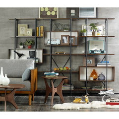 Blaze Triangle Wood Coffee Table