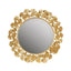 Eden Gingko Leaf Round Wall Mirror 30.5”
