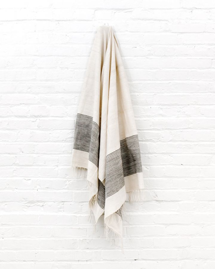 Riviera Cotton Bath Towel Grey