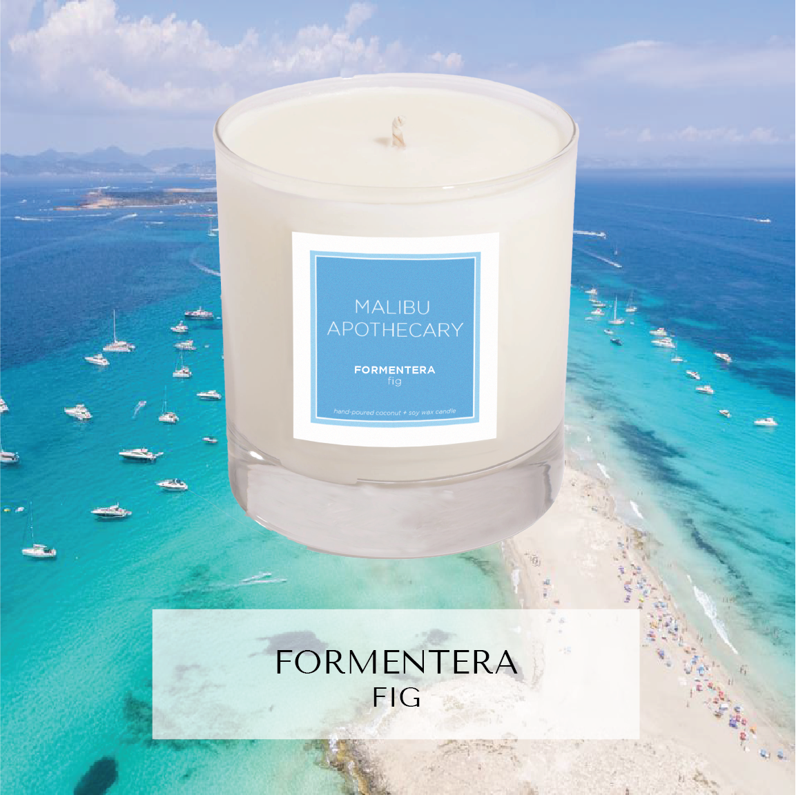 Clear Gloss x Blue Candle Formentera
