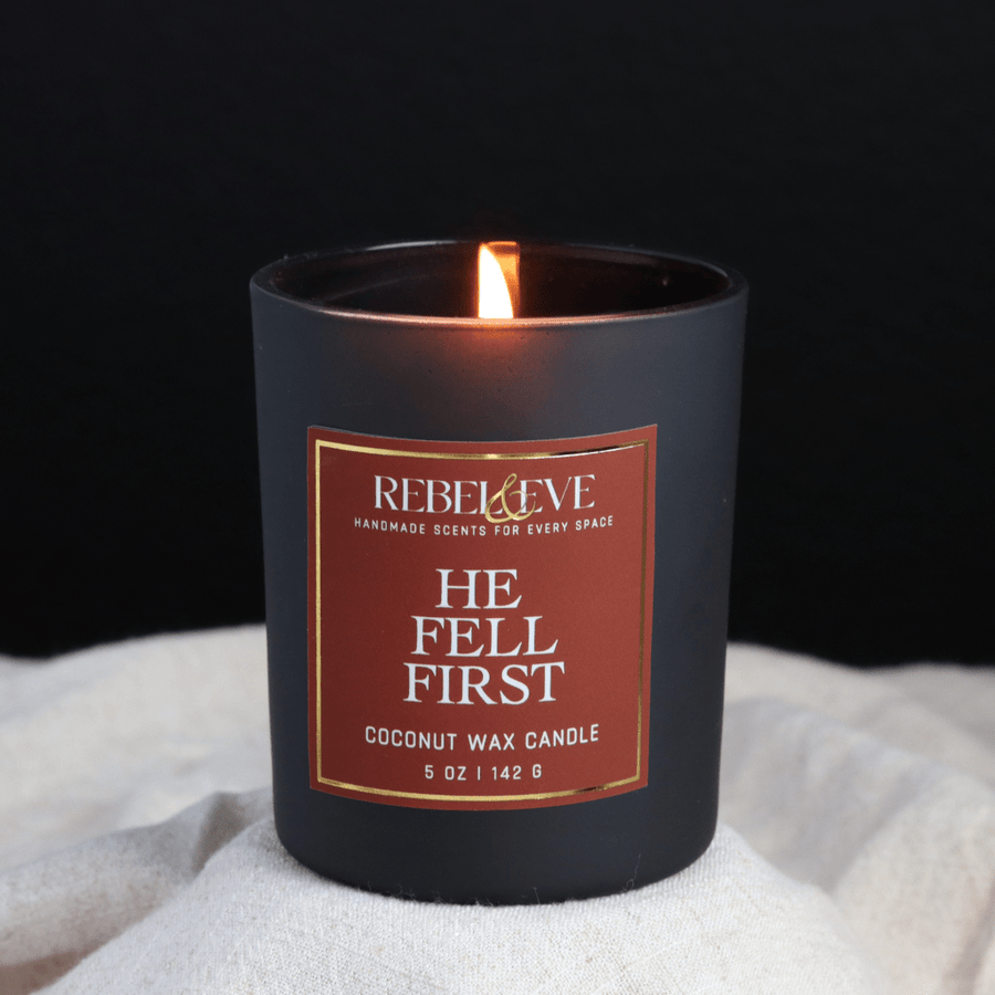 He Fell First Candle