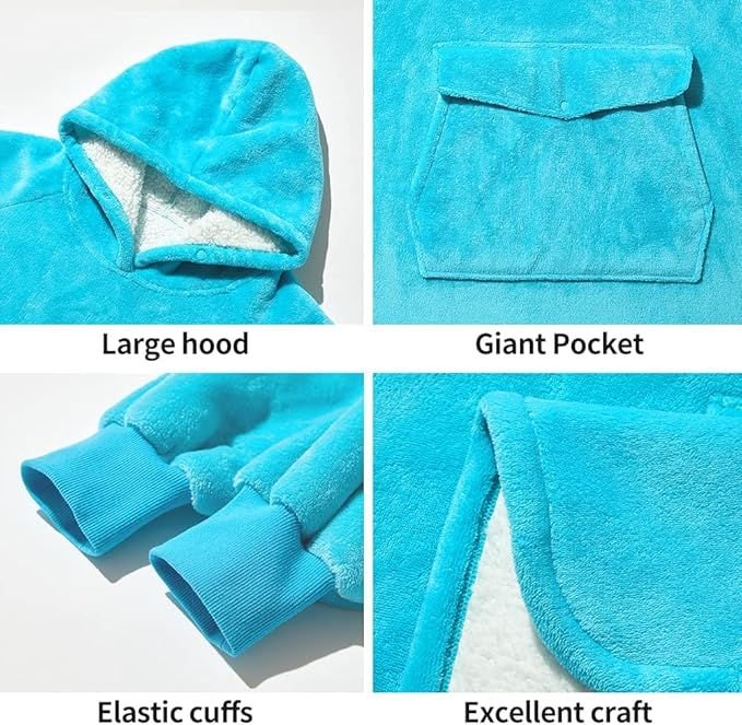 Krifey Wearable Blanket Hoodie