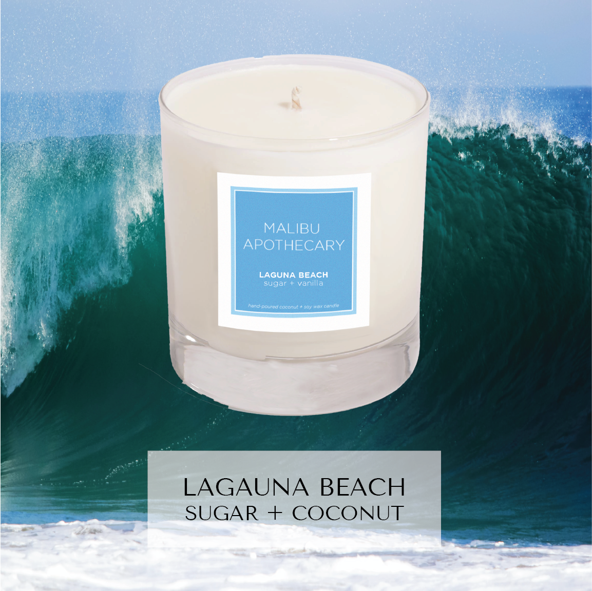Clear Gloss x Blue Candle Laguna Beach