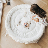 Macrame Round Play Mat Default OS