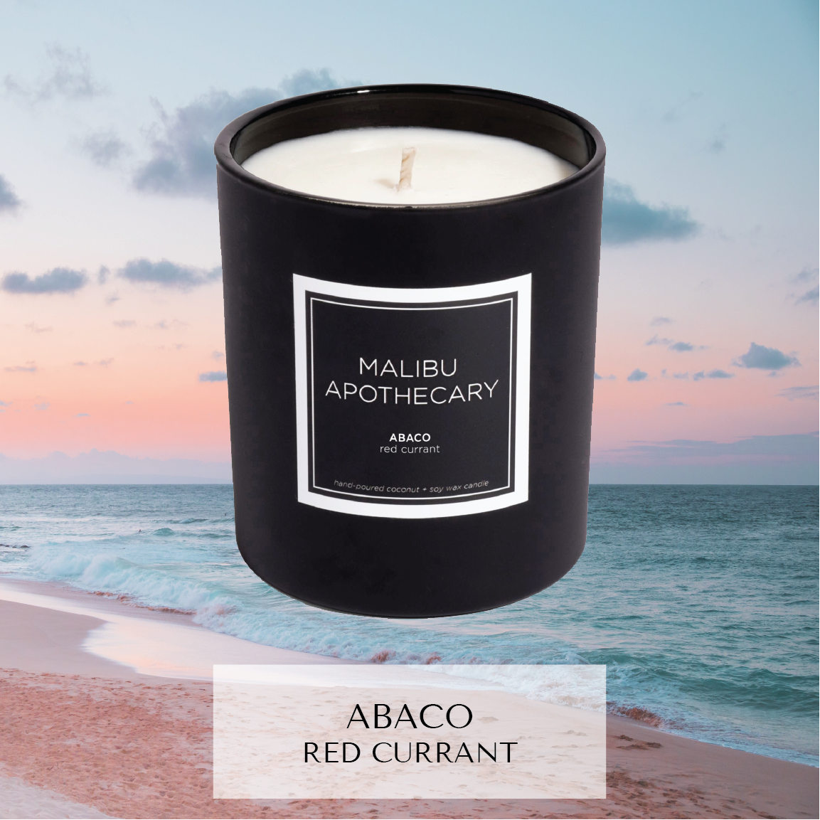 Matte Black Candle Abaco