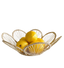 12" Scalloped Woven Bread Basket