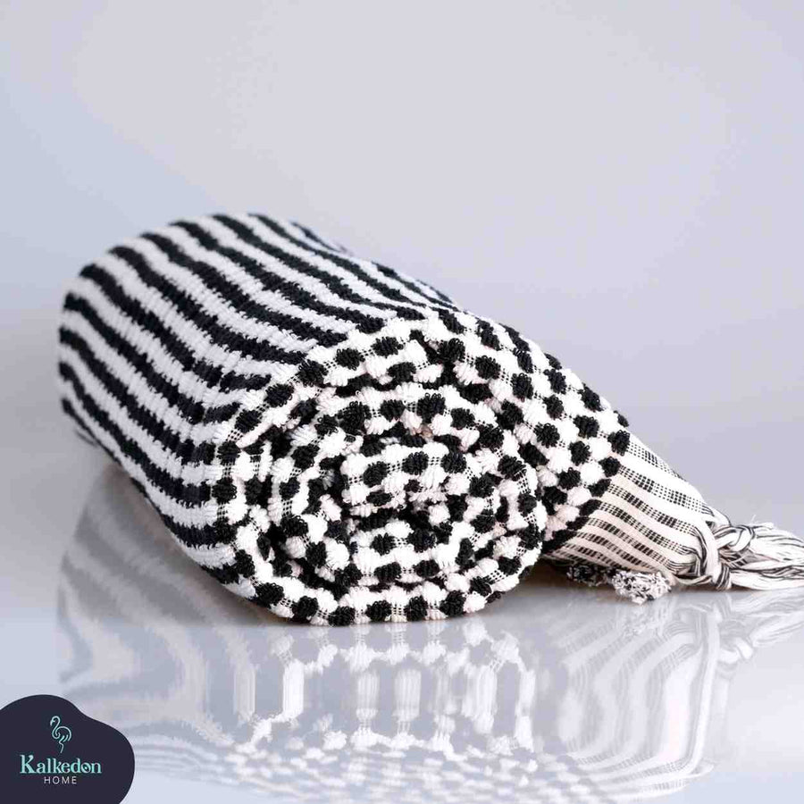 Pom Pom Bath Towel