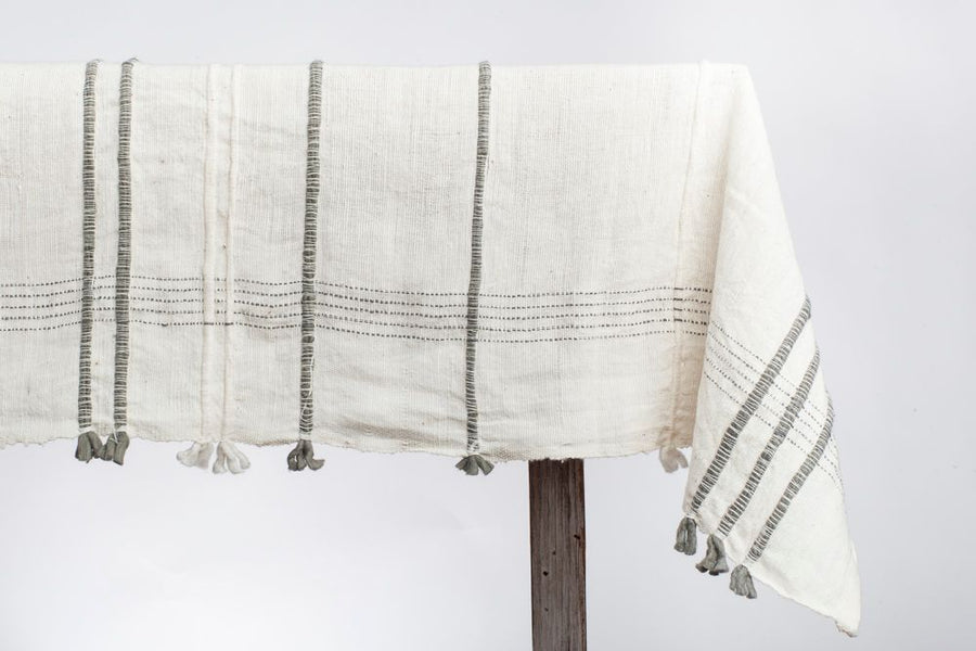 Ribbons Cotton Tablecloth