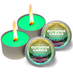 The Outdoor Candle - Citronella and Eucalyptus 2 Pack ($17.95 Each)